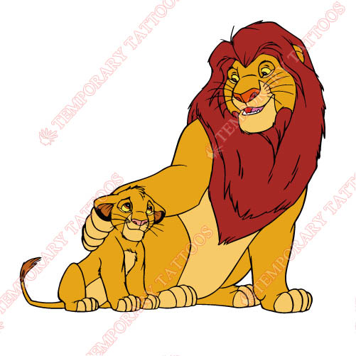 The Lion King Customize Temporary Tattoos Stickers NO.941